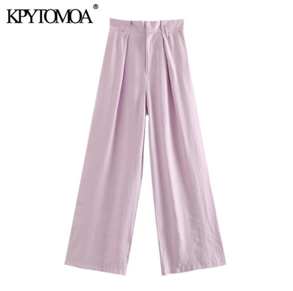 women chic fashion pleated wide leg pants vintage high waist zipper fly pockets female trousers pantalones mujer 2104201619508, Black;white
women chic fashion pleated wide leg pants vintage high waist zipper fly pockets female trousers pantalones mujer 2104201619508, Black;white