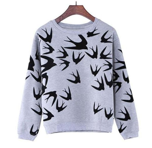 fashion women spring autumn swallow printing long sleeve sweatshirt pullover hoodies5808301, Black
fashion women spring autumn swallow printing long sleeve sweatshirt pullover hoodies5808301, Black