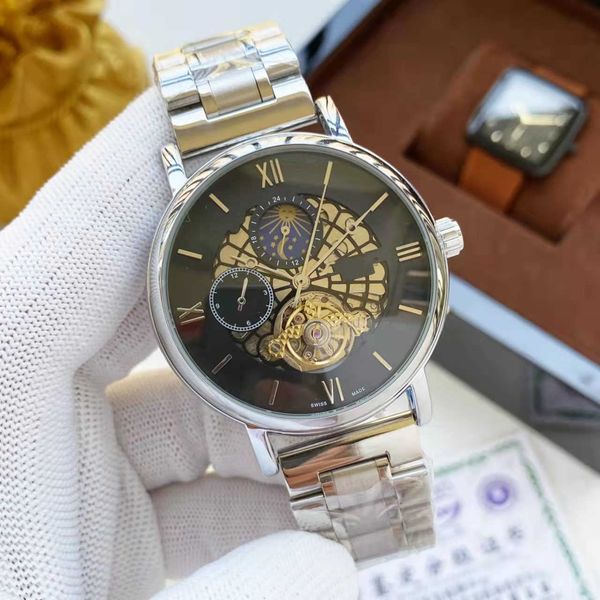 watches survival bracelets automatic mechanical watch baida men's hollow tourbillon, Silver
watches survival bracelets automatic mechanical watch baida men's hollow tourbillon, Silver