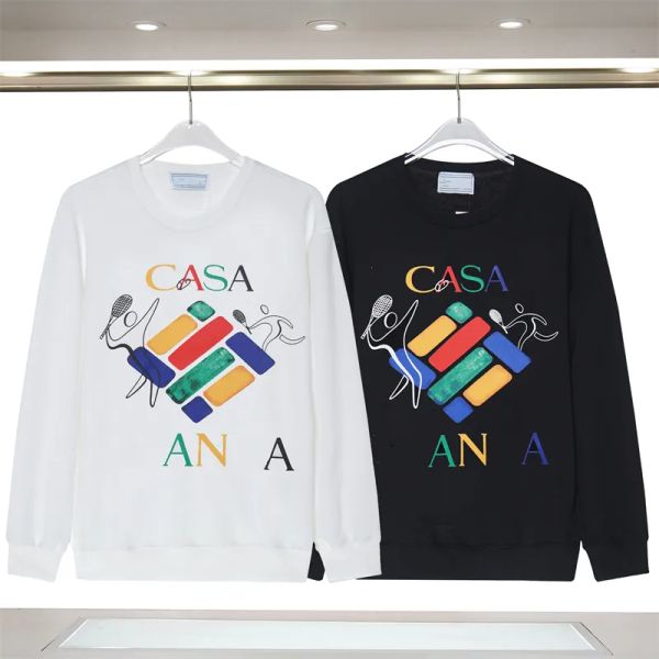 casablanc designer apparel men's hoodie couple sweatshirt sweater pullover women's hoodie large pullover winter street clothing si, Black
casablanc designer apparel men's hoodie couple sweatshirt sweater pullover women's hoodie large pullover winter street clothing si, Black