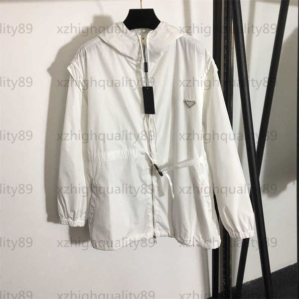 designer womens jacket women trench coat fashion coats sleeves detachable long-sleeve hooded zipper windbreaker luxury clothing designers ja, Black;brown
designer womens jacket women trench coat fashion coats sleeves detachable long-sleeve hooded zipper windbreaker luxury clothing designers ja, Black;brown