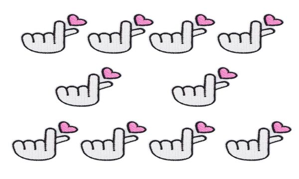 sew embroidery funny patches for clothing iron on applique fashion stripe patch for girl jacket accessories hand with love 10 pcs1218068, Black
sew embroidery funny patches for clothing iron on applique fashion stripe patch for girl jacket accessories hand with love 10 pcs1218068, Black