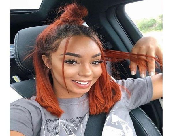 134 lace front human hair wigs for black woman ombre short bob lace frontal wig pre plucked hairline baby hair 1torange color9895121
134 lace front human hair wigs for black woman ombre short bob lace frontal wig pre plucked hairline baby hair 1torange color9895121