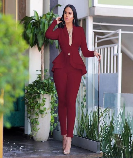 elegant blazer 2 piece set women work wear full sleeve ruffles blazers pencil pants suit two piece set office lady ou9952289, White
elegant blazer 2 piece set women work wear full sleeve ruffles blazers pencil pants suit two piece set office lady ou9952289, White