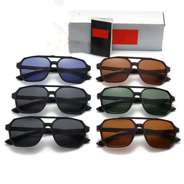 2023 new designer sunglasses for men women men's rey ban classic brand vintage fashion glasses 6 color to choose, White;black
2023 new designer sunglasses for men women men's rey ban classic brand vintage fashion glasses 6 color to choose, White;black