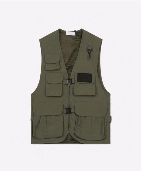 men039s vests designer waistcoat outdoor sportswear multipockets sleeveless jacket coat casual streetwear tactical thin mesh v3611390, Black;white
men039s vests designer waistcoat outdoor sportswear multipockets sleeveless jacket coat casual streetwear tactical thin mesh v3611390, Black;white