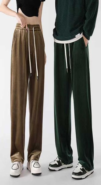 men039s pants 2022 fallwinter velvet sweatpants menwomen wide leg straight velour pants streetwear stretched loose jog8693560, Black
men039s pants 2022 fallwinter velvet sweatpants menwomen wide leg straight velour pants streetwear stretched loose jog8693560, Black