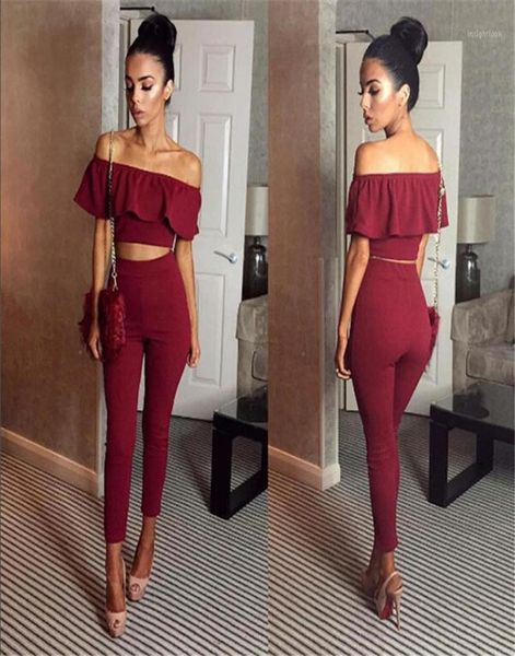 2 piece crop and pants women set 2018 summer autumn new fashion ruffles and pants casual clothing women suit set13096472, White
2 piece crop and pants women set 2018 summer autumn new fashion ruffles and pants casual clothing women suit set13096472, White