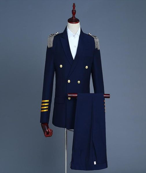 ship mens badge captain uniform cosplay stage performance suit jacket with pants navywhite5173140, White;black
ship mens badge captain uniform cosplay stage performance suit jacket with pants navywhite5173140, White;black