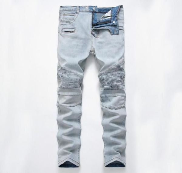 men039s ripped creased light jeans designer long slim trousers with holes mid rise straight size 2840 solid7960589, Blue
men039s ripped creased light jeans designer long slim trousers with holes mid rise straight size 2840 solid7960589, Blue
