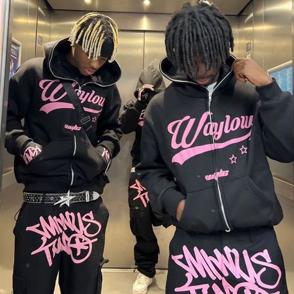 europe and america vintage gothic hoodie street clothing y2k clothing gothic punk haruku sweatshirt hoodie letter zipper hoodie men, Black
europe and america vintage gothic hoodie street clothing y2k clothing gothic punk haruku sweatshirt hoodie letter zipper hoodie men, Black