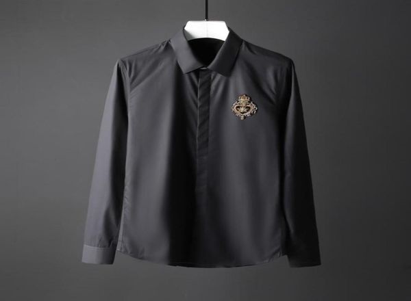 crown bee camisa masculino slim plus size 4xl noniron setting men dress shirt fashion handmade men casual shirt1446704, White;black
crown bee camisa masculino slim plus size 4xl noniron setting men dress shirt fashion handmade men casual shirt1446704, White;black