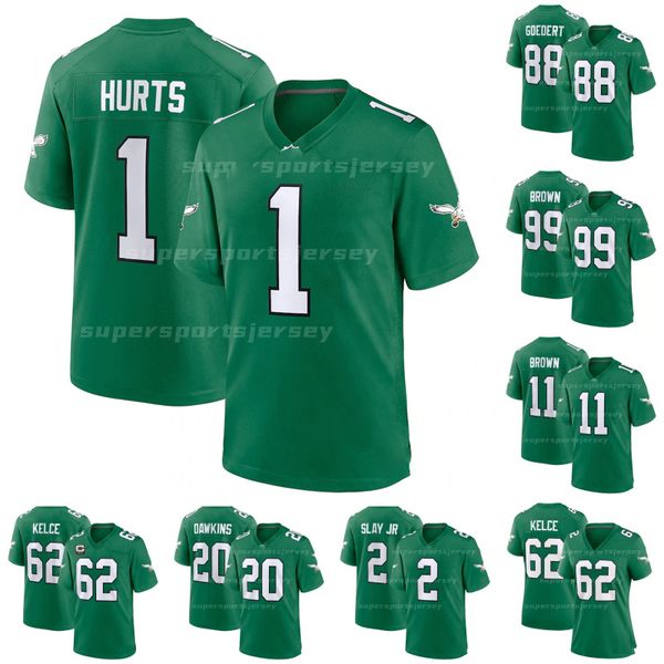 kelly green jersey eagles 90th patch football jerseys 1 jalen hurts 62 jason kelce 6 devonta smith 20 brian dawkins 11 a.j. brown graham d&#, Black;red
kelly green jersey eagles 90th patch football jerseys 1 jalen hurts 62 jason kelce 6 devonta smith 20 brian dawkins 11 a.j. brown graham d&#, Black;red