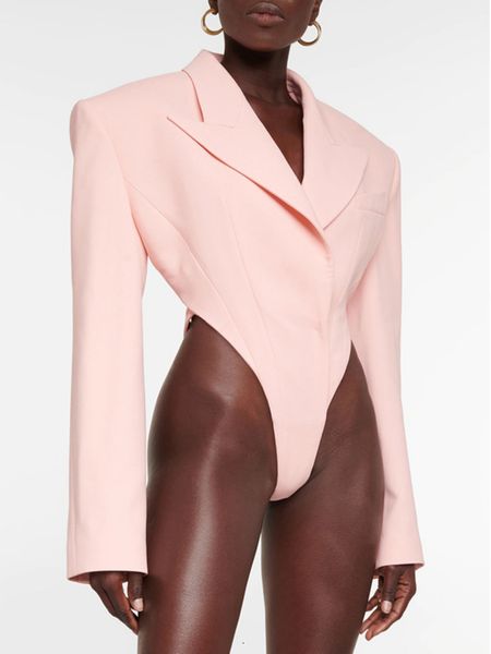 women's jackets prepomp autumn arrival long sleeve turn down collar hollow out backless padded shoulder slim pink blazer coat gh002 230, Black;brown
women's jackets prepomp autumn arrival long sleeve turn down collar hollow out backless padded shoulder slim pink blazer coat gh002 230, Black;brown