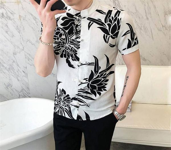 incerun men vintage printed shirts man casual brand blusas hombre chemise short sleeve stand collar blouse retro buttons camisa2106701821, White;black
incerun men vintage printed shirts man casual brand blusas hombre chemise short sleeve stand collar blouse retro buttons camisa2106701821, White;black