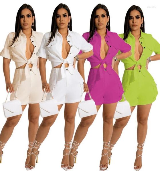 women039s tracksuits 2022 fashion women cargo pants two pieces set buttonup turn down neck short sleeves shirt solid casual sp6735710, Gray
women039s tracksuits 2022 fashion women cargo pants two pieces set buttonup turn down neck short sleeves shirt solid casual sp6735710, Gray