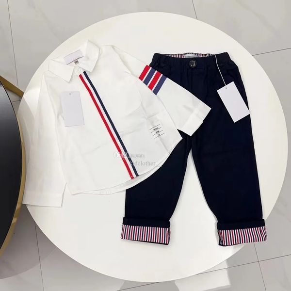 baby two piece set kid t shirt designer kids clothes long sleeved pants classic stripe design summer spring autumn luxury brand boys girls c, White
baby two piece set kid t shirt designer kids clothes long sleeved pants classic stripe design summer spring autumn luxury brand boys girls c, White