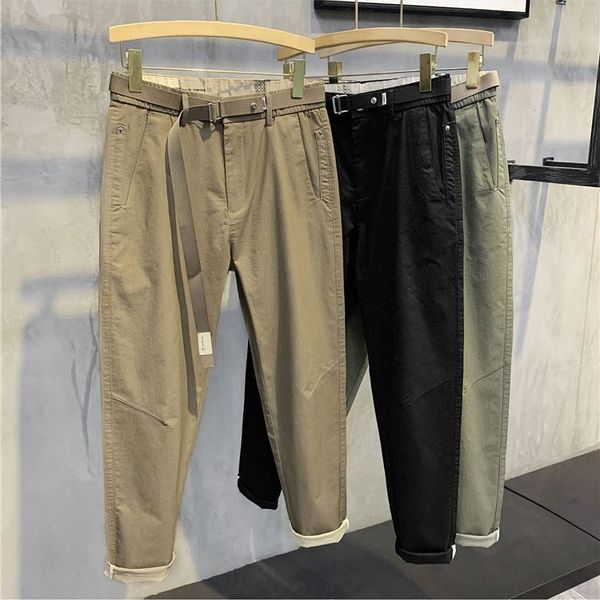 men s pants 2023 spring summer cotton pure male casual solid color breathable loose trousers straight clothing i37 230804, Black
men s pants 2023 spring summer cotton pure male casual solid color breathable loose trousers straight clothing i37 230804, Black