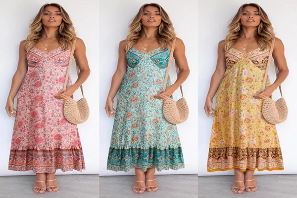 women dress plus size sleeveless deep v-neck halter maxi long dresses evening party beach elegant bohemian casual sundress ladies design clo, Black;gray
women dress plus size sleeveless deep v-neck halter maxi long dresses evening party beach elegant bohemian casual sundress ladies design clo, Black;gray