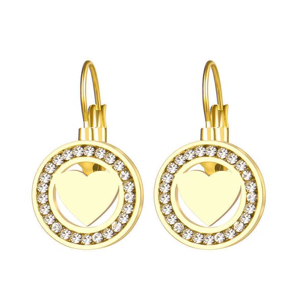charm stainless steel earrings trend cute heart zircon crystal fashion charm earrings for women jewelry party gift r230804, Golden
charm stainless steel earrings trend cute heart zircon crystal fashion charm earrings for women jewelry party gift r230804, Golden