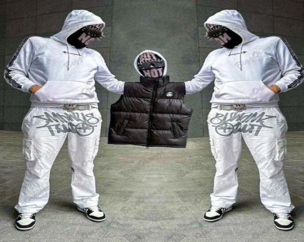 men s pants white vintage multi pocket cala cargo masculina fashion men s high street drawstring elastic y2k pants men 2302113104389, Black
men s pants white vintage multi pocket cala cargo masculina fashion men s high street drawstring elastic y2k pants men 2302113104389, Black