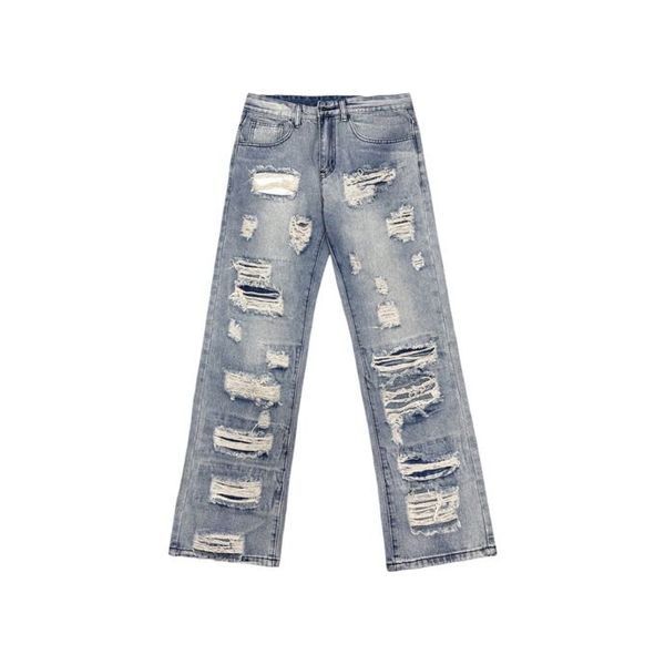 men's jeans women's tattered patches are fashion brand pants women's fashion loose pants h3s7409, Black;brown
men's jeans women's tattered patches are fashion brand pants women's fashion loose pants h3s7409, Black;brown