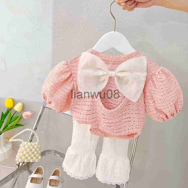 clothing sets 2023 summer children clothing sets baby girls bow pants kids tracksuits infant outfits beach vacation wear princess clothes x, White
clothing sets 2023 summer children clothing sets baby girls bow pants kids tracksuits infant outfits beach vacation wear princess clothes x, White