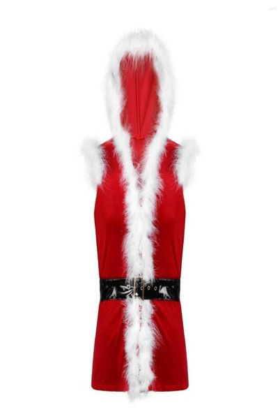 men039s vests men christmas vest velvet santa claus cosplay sleeveless jacket coat hooded slim fit faux fur trim waistcoat with8821887, Black;white
men039s vests men christmas vest velvet santa claus cosplay sleeveless jacket coat hooded slim fit faux fur trim waistcoat with8821887, Black;white
