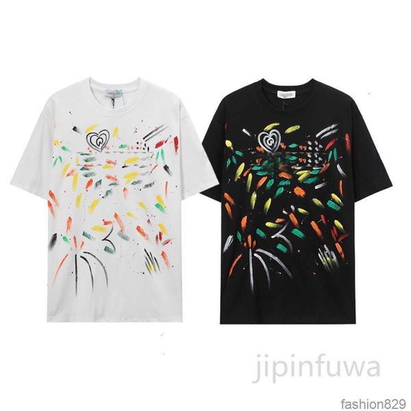 2023 lanvins designer t-shirts for men women shorts sleeves cotton summer casual loose tees hand painted luxury splash ink graffiti eu style, White;black
2023 lanvins designer t-shirts for men women shorts sleeves cotton summer casual loose tees hand painted luxury splash ink graffiti eu style, White;black