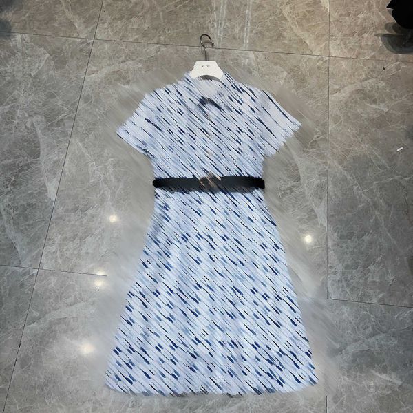 women designer clothing lady dresses gradient flower full print girl dress size s-l short sleeve girl skirt aug02, Black;gray
women designer clothing lady dresses gradient flower full print girl dress size s-l short sleeve girl skirt aug02, Black;gray