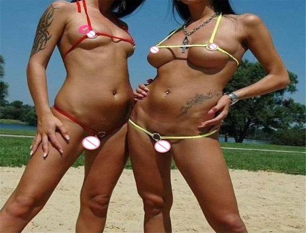 open crotch ring mini micro bikini set thong g string low rise women exotic swimsuit bathing beachwear sunbath lingerie 14562883, White;black
open crotch ring mini micro bikini set thong g string low rise women exotic swimsuit bathing beachwear sunbath lingerie 14562883, White;black