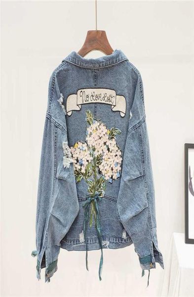 fashion embroidery holes denim jacket women student outerwear harajuku big size loose long sleeve short jeans jacket coat female6170981, Black;brown
fashion embroidery holes denim jacket women student outerwear harajuku big size loose long sleeve short jeans jacket coat female6170981, Black;brown