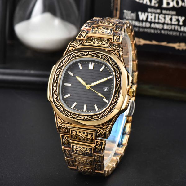 watches quartz watch baida brand quartz full function engraved steel band men's pp simple fashion hand, Silver
watches quartz watch baida brand quartz full function engraved steel band men's pp simple fashion hand, Silver