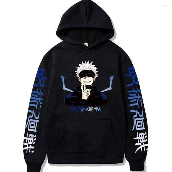 men's hoodies japan anime jujutsu kaisen women/men hoodie sweatshirt print hooded manga casual streetwear clothes, Black
men's hoodies japan anime jujutsu kaisen women/men hoodie sweatshirt print hooded manga casual streetwear clothes, Black
