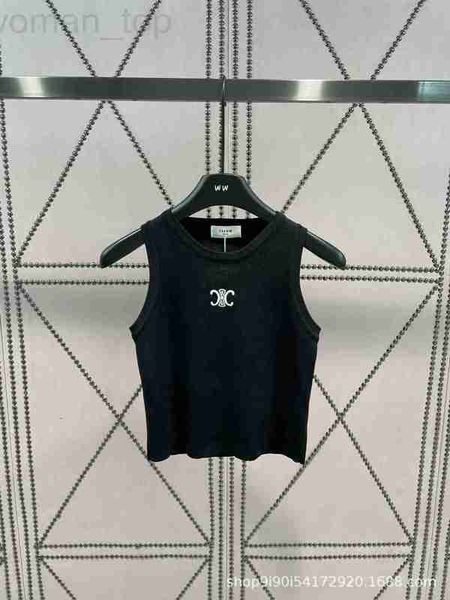 women's t-shirt designer ce family 23 summer new letter boat anchor skincare breathable small version age reducing slim fit tank 5l1p, White
women's t-shirt designer ce family 23 summer new letter boat anchor skincare breathable small version age reducing slim fit tank 5l1p, White