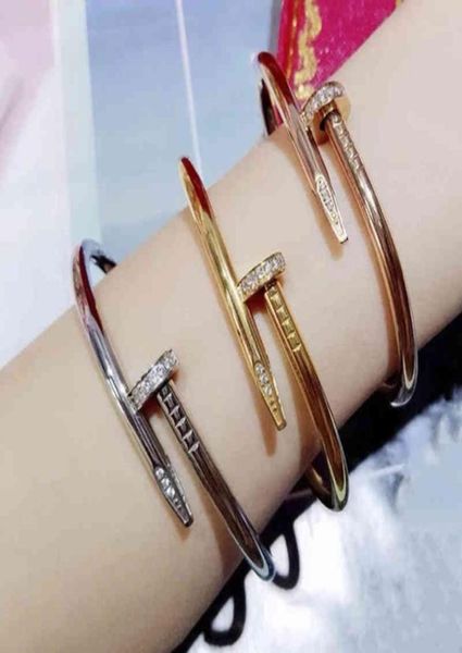 316l titanium steel nail bracelet inlay diamond screw cuff women men lover couple bangle jewelry78355682472084, White
316l titanium steel nail bracelet inlay diamond screw cuff women men lover couple bangle jewelry78355682472084, White