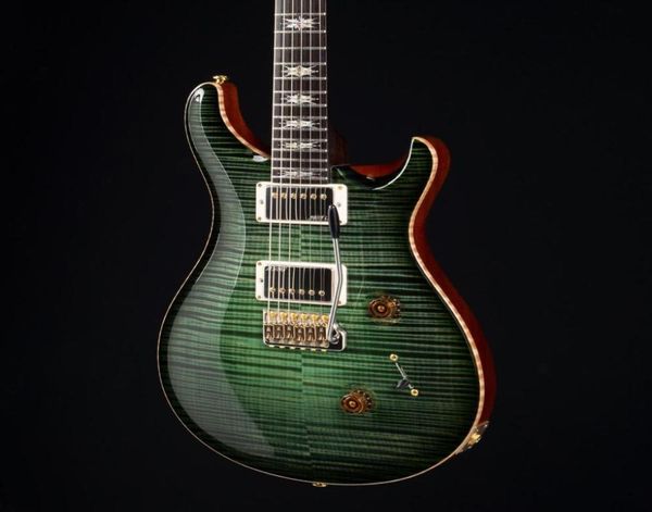 2016 custom 24 lotus knot private stock sage glow smoke burst 3415 green flame maple electric guitar lotus knot inlays tremol6086236 
2016 custom 24 lotus knot private stock sage glow smoke burst 3415 green flame maple electric guitar lotus knot inlays tremol6086236