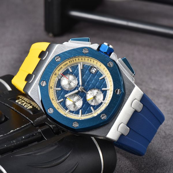 2023 new selling brand men's quartz watch rubber band fashion trend men's watch, Slivery;brown
2023 new selling brand men's quartz watch rubber band fashion trend men's watch, Slivery;brown