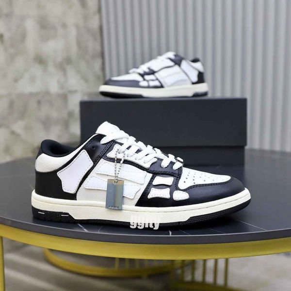 designer men athletic shoes skelet bones runner women men sports shoes retro sneakers skel low running shoes genuine leather lace up 002, Black
designer men athletic shoes skelet bones runner women men sports shoes retro sneakers skel low running shoes genuine leather lace up 002, Black