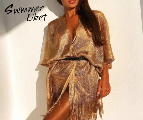 fringed beach wear gold bikini 2020 gossamer kaftan beach dress women swimsuit coverups female swimwear women kimono new17274741, White;black
fringed beach wear gold bikini 2020 gossamer kaftan beach dress women swimsuit coverups female swimwear women kimono new17274741, White;black
