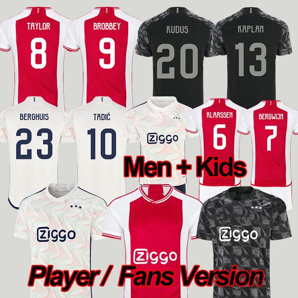 3xl 4xl tadic 23 24 soccer jerseys bassey berghuis third black kit klaassen bergwijn cruyff 2023 2024 home ajaxs football shirts men kids un, Black;yellow
3xl 4xl tadic 23 24 soccer jerseys bassey berghuis third black kit klaassen bergwijn cruyff 2023 2024 home ajaxs football shirts men kids un, Black;yellow