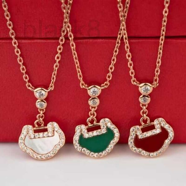 strands, strings designer end jewelry, kirin thickened electroplating safety lock, ruyi high-end feeling necklace, women's clavicle nec, Black
strands, strings designer end jewelry, kirin thickened electroplating safety lock, ruyi high-end feeling necklace, women's clavicle nec, Black