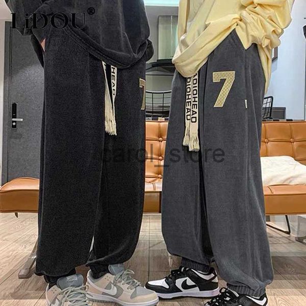 men's pants spring autumn solid straight loose trousers sports joggers oversized baggy pants pantalon homme 4xl casual streetwear sweat, Black
men's pants spring autumn solid straight loose trousers sports joggers oversized baggy pants pantalon homme 4xl casual streetwear sweat, Black