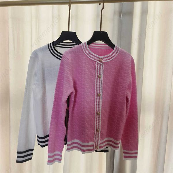 lady button up sweater designer jacket fashion womens knitted jackets on the back panel large logo jacquard casual cardigan sweatshirt, White;black
lady button up sweater designer jacket fashion womens knitted jackets on the back panel large logo jacquard casual cardigan sweatshirt, White;black