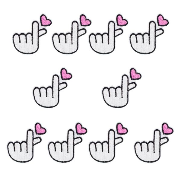 sew embroidery funny patches for clothing iron on applique fashion stripe patch for girl jacket accessories hand with love 10 pcs1910981, Black
sew embroidery funny patches for clothing iron on applique fashion stripe patch for girl jacket accessories hand with love 10 pcs1910981, Black
