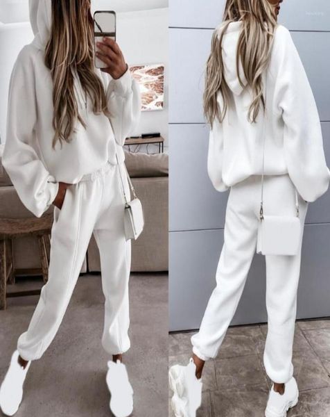 women039s two piece pants 1 set hoodie women hooded drawstring solid color long sleeve sports sweatshirt pockets trousers casua9150874, White
women039s two piece pants 1 set hoodie women hooded drawstring solid color long sleeve sports sweatshirt pockets trousers casua9150874, White