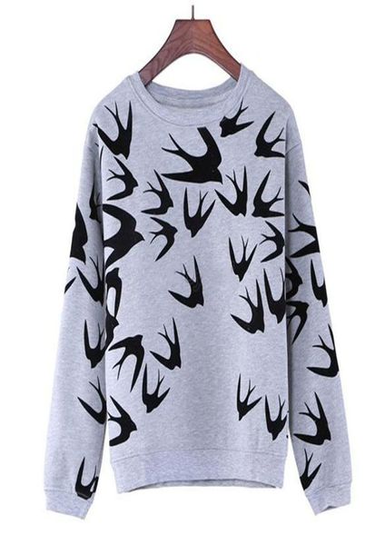 fashion women spring autumn swallow printing long sleeve sweatshirt pullover hoodies2299557, Black
fashion women spring autumn swallow printing long sleeve sweatshirt pullover hoodies2299557, Black