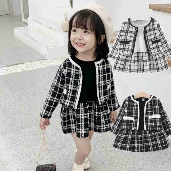 clothing sets 2023 spring girls fashion 2pcs plaid suit baby kids children clothing set including coat dress x0803, White
clothing sets 2023 spring girls fashion 2pcs plaid suit baby kids children clothing set including coat dress x0803, White