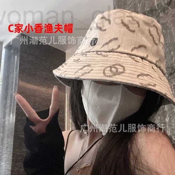 wide brim hats & bucket designer family c xiaoxiang correct print double hat women's classic sunscreen matching axf9, Blue;gray
wide brim hats & bucket designer family c xiaoxiang correct print double hat women's classic sunscreen matching axf9, Blue;gray