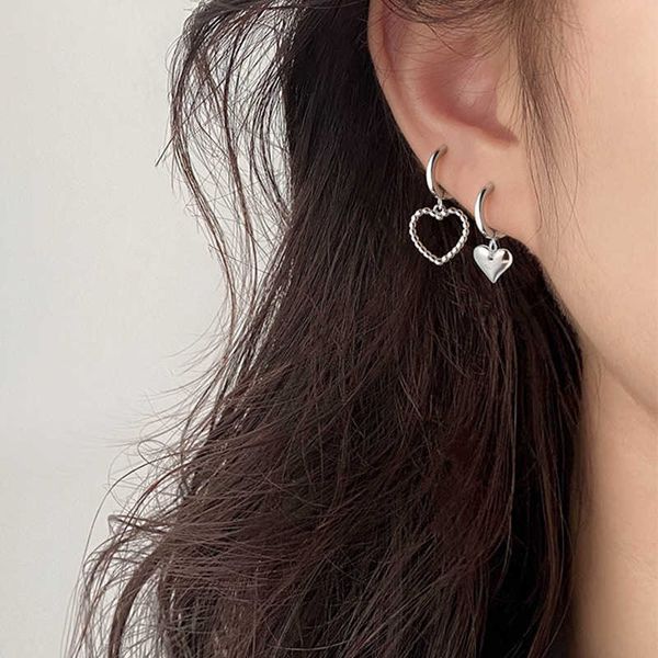 charm trendy silver color love heart earrings for women girls asymmetrical tassel earrings party wedding jewelry gifts r230804, Golden
charm trendy silver color love heart earrings for women girls asymmetrical tassel earrings party wedding jewelry gifts r230804, Golden